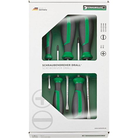 Stahlwille 4687 Officina e meccanica Kit cacciaviti 5 parti Croce Phillips, Taglio (1/5)
