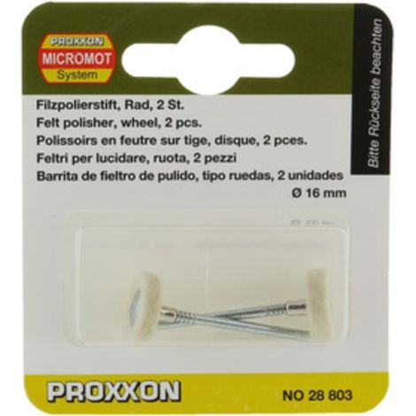 FELTRI A DISCO 2 PZ PROXXON 28803