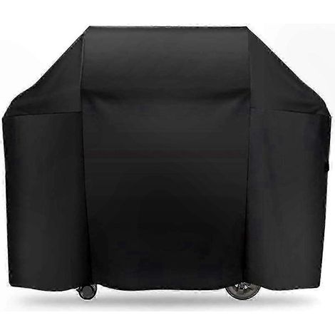 Housse de barbecue résistante aux intempéries, en vinyle polyester enduit de vinyle résistant à la décoloration, facile à nettoyer pour les barbecues de la série 300 (1/4)