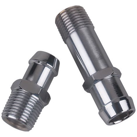 Heater hose accessory kit 3/4" water pump 5/8" inlet compatible with SBC BBC Chevrolet (1/4)