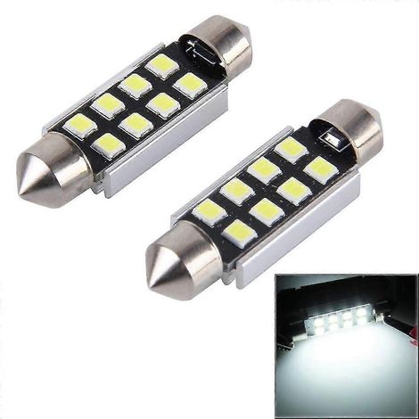 Stück 39 mm 3 W 300 lm 8 LED 3528 SMD Auto-Leselampen