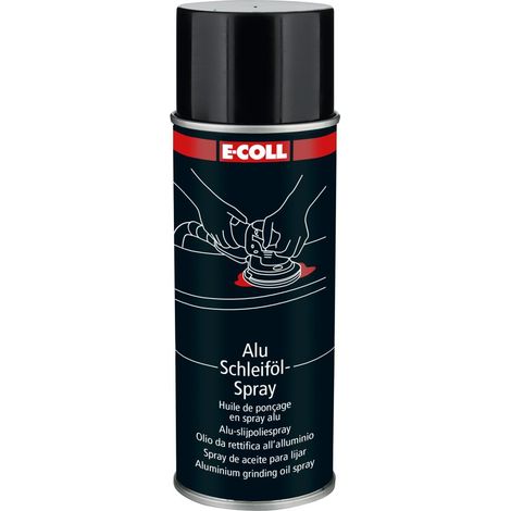 E-COLL Alu-Schleiföl-Spray 400 ml (1/3)