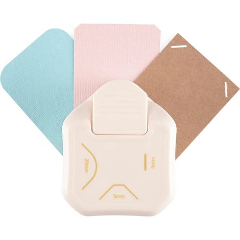 Perforatrice d'angle Mini Photo 3 en 1 Vaessen Creative (1/5)