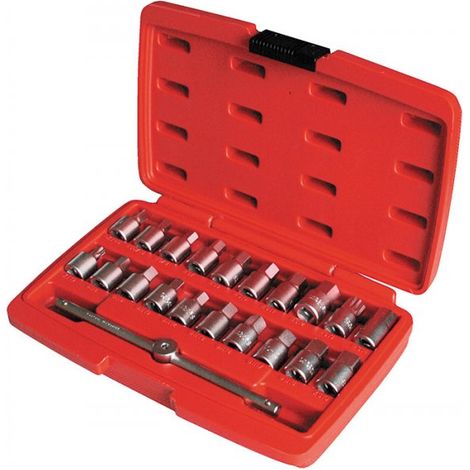 Carter 6 pièces carré jeu de douilles de clé de vidange d'huile de noix nusssatz ölablassschraube