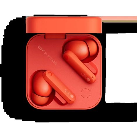 Cuffie wireless, suono HiFi, riduzione del rumore di 50 dB, arancione (1/2)
