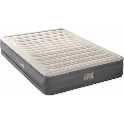 Intex Airbed Materasso Piazza e Mezzo Trauire Comfort Plush (137x191x33cm) con Pompa Elettrica Art. 64028 - Piazza e Mezzo (137x191x33cm) - (1/4)