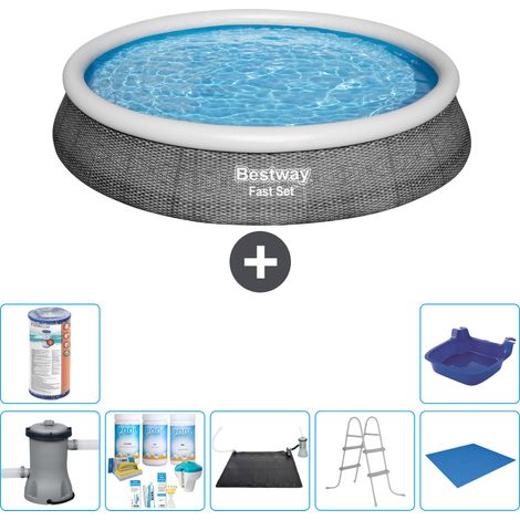 Bestway Bestway Fast Set Ronde - 396x84 cm - 8-pièces  S22033 (1/5)