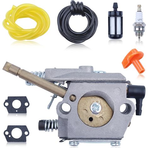 Carburateur avec tuyau à essence pour Stihl H24D FS 48 52 62 66 81 86 106 FS48 FS52 FS62 FS66 FS81 FS86 FS106 Remplace Walbro WT-45-1 (1/5)