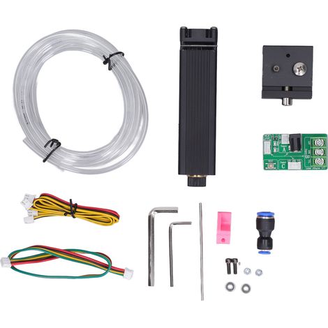 Module de gravure laser NEJE, puissance optique de 5,5 W, faible bruit, bonne dissipation thermique, boîtier en alliage d'aluminium (1/5)