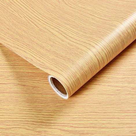 Un rotolo di carta decorativa autoadesiva, 40 cm x 5 metri, rimovibile, lavabile e impermeabile. Per cucine, mobili, uffici e porte. Colore: (1/5)