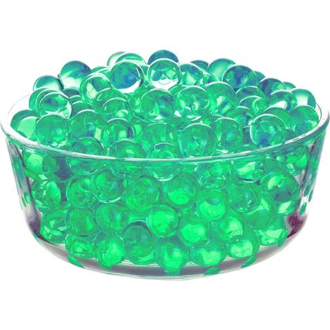 3000 perles de cristal décoratives pour vase (50 g) - vert foncé (1/5)