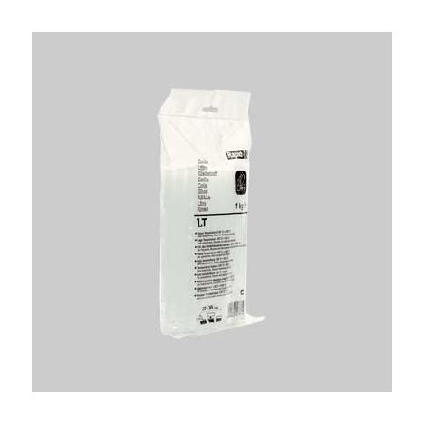 COLLA TERMOFUSIBILE RAPID Ø 12 x 190 mm, confezione 1 kg - Trasparente - RAPID