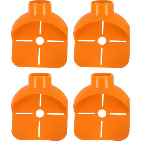 Lot De 4 Collecteurs De Poussière pour Perceuse Et Plaques De Plâtre, Compatibles avec Les Aspirateurs Équipés d'un Embout De 35 Mm. (1/5)
