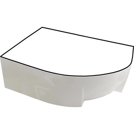 Ravak Panneaux de bain - Panneau frontal pour baignoire Rosa 95, 1600 mm, gauche, blanc CZ57100A00 (1/3)