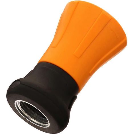 Car Washing Water Nozzle Fire Hose Nozzle for Garden Watering Yellow (1/5)