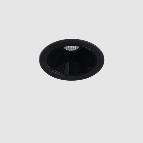LED Downlight Ø53 mm ECLIPSE M Aurlux Lighting 3500K Standard Schwarz 6 W Einbau (1/5)