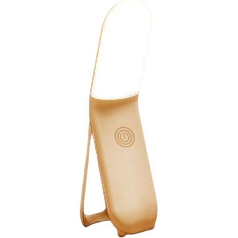 Veilleuse tactile rechargeable, lampe de chevet USB en forme de demi-Y, lampe de bureau, fixation magnétique, lampe de nuit haut de gamme pour dortoir, autonomie ultra-longue. (1/4)
