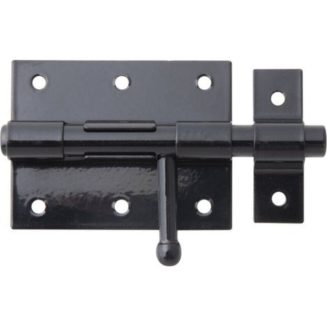 Verrou Box Bouton Noir Verrou à Bouton Pour Boîtes Et Coffres -