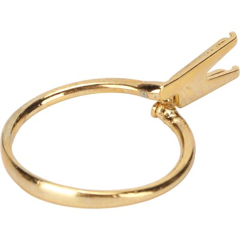 Support à anneau 4 griffes en acier pour sertissage de bijoux, outil de ressort pour joailliers. (1/5)