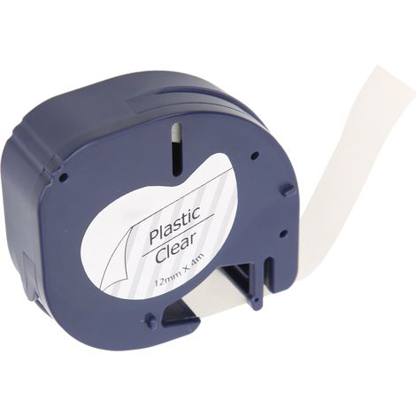 Ruban d'Étiquetage 12mm Imperméable - Multifonctionnel et Robuste - Compatible avec les Étiqueteuses (1/5)