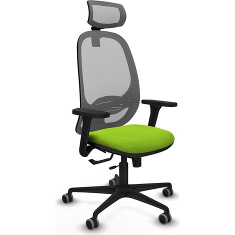 Silla de oficina piqueras y crespo Cilanco cuero sintético pistacho (1/2)