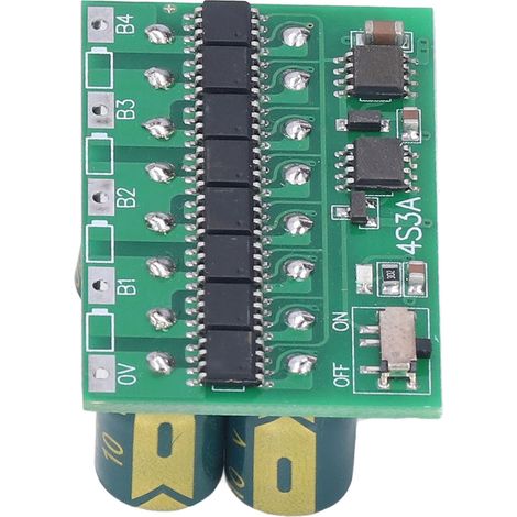 Aktiver 4S 3A Batteriebalancer, geringer Stromverbrauch, hohe Präzision, Balancerplatine für ternäre Lithiumbatterien (1/5)