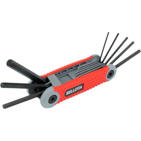 Jeu de 8 clés sur monture BELLOTA - Allen et Torx - 64558 (1/3)