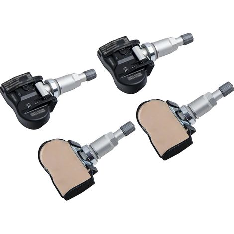 Sensores de presión de neumáticos TPMS, frecuencia de 433 MHz, material de repuesto de alta calidad, compatibles con ciertos vehículos, completamente nuevos, 4 sensores por paquete. (1/5)