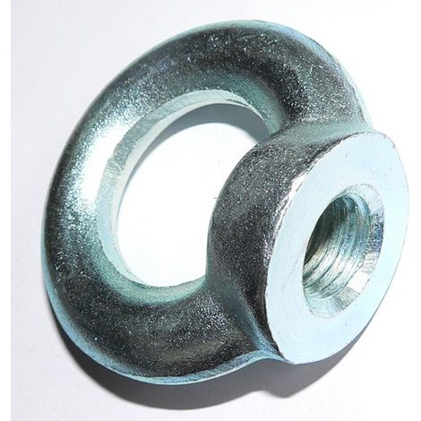 MUTTER MIT ÖSE, VERZINKT DIN 582 162 MM