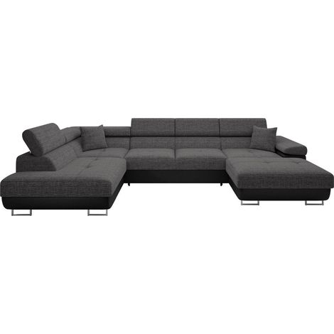 Canapé d'angle Comfivo Vinetum III, Soft 011 + Lux 06, Disponible, 346x203x70cm, 0 (1/5)