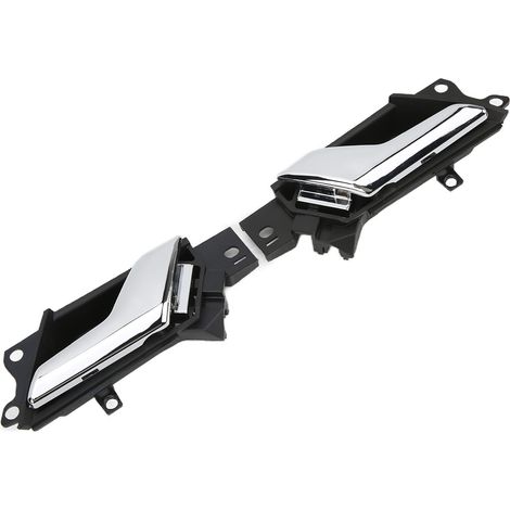 Lot de 2 poignées intérieures de porte de voiture argentées 96861998 96861999, compatibles avec Chevy Captiva Sport (1/5)