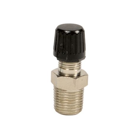 Valve à vissage extérieur pour réservoir à vessie 100-750L – Raccord laiton – Gonflage rapide avec compresseur – Compatible V100VAREM et autres