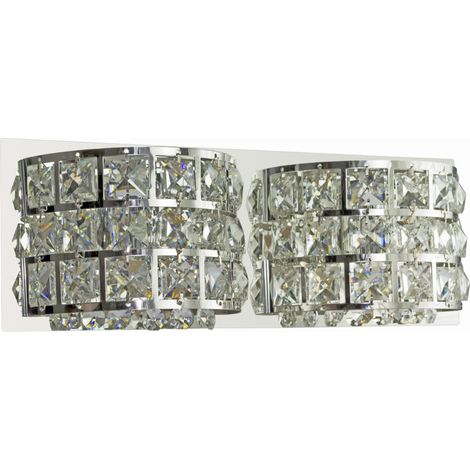 Applique Candellux Saturn 22-87235 cromo cristalli 2xG9