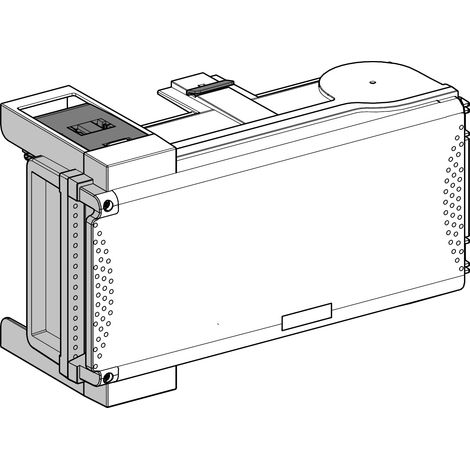 Canalis - Unità di derivazione per fusibile NF - 14 x 51 - 50 A - 3L + N + PE - KSB50SF4