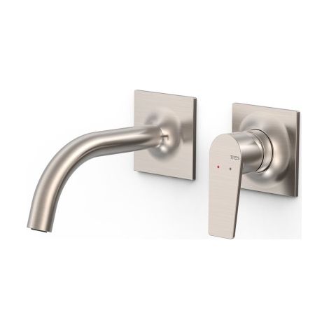 Pièce apparente pour élément encastré de lavabo Project Acier - TRES 22130001AC