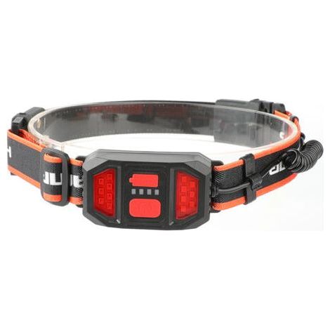 USB Rechargeable LED Headlamp Waterproof Outdoor Red Light Warning Headlamp (1/5)