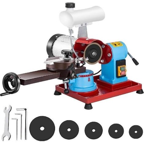 Affûteuse de Lame 370W broyeur d'injection d'eau d'angle Rotatif TCT Lames de scie Machine de Polissage Pointes en carbure Outil d'affûtage (1/5)