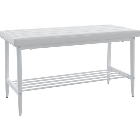banquette  Grand, Blanc, 85x35cm, Vicco