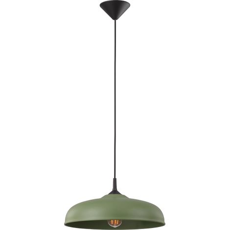 Lampade a sospensione Gina verde oliva 38x74x38cm Sollux (1/5)