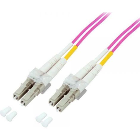 Cavo a fibra ottica ic intracom diametro 2mm da 10m fucsia - 304130 (1/4)