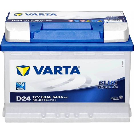 BATTERIA AUTO VARTA BLUE D24 (60AH) 540A