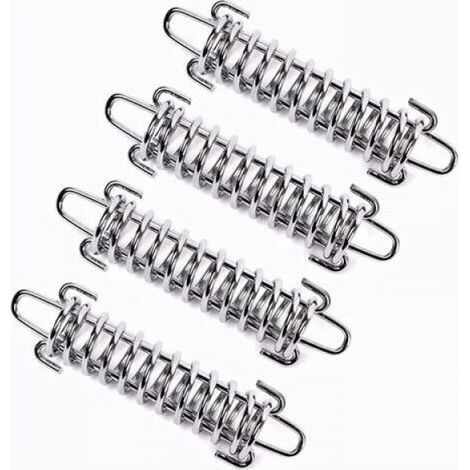 Lot de 4 ressorts de voile d'ombrage, ressorts de tension de voile d'ombrage, ressorts de tension de tente de camping, verrou de cordon de ressort de tente (1/5)