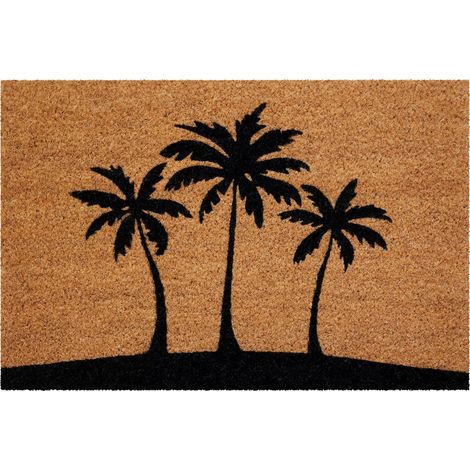 Zerbino multicolore in cocco, 40 cm x 60 cm SANS MARQUE