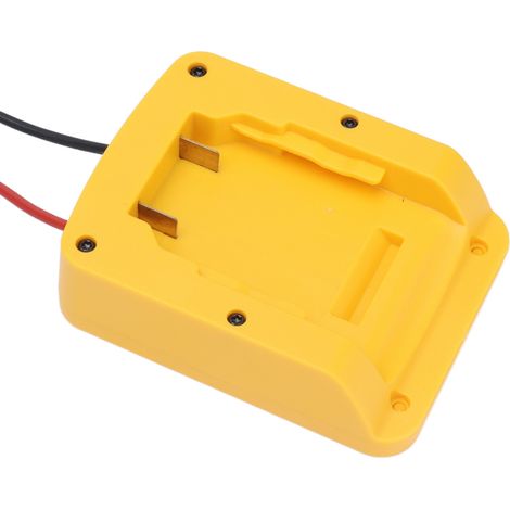 Adaptateur batterie lithium 14.4V 18V 20V, connecteur d'alimentation avec câble 12AWG et interrupteur, station de connexion pour perceuse, sortie pratique. (1/5)