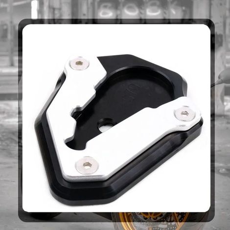 (Titane) Compatible avec les motos Ducati 848, 1098 et 1199 : béquille latérale, extension et support. Maxpower (1/4)