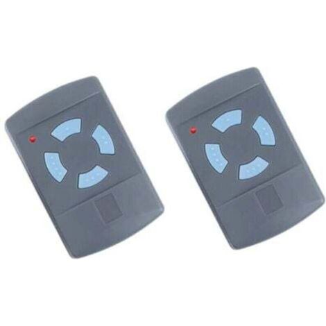 2PACK Télécommande de Garage Sdre HSM4 868 MHz avec 4 Boutons Couleur Bleue Remplacer Les émetteurs Hormann 868 MHz HS4 HSM2 HSP4 868 HS1 868 Tubauto HSM4 868 Tubauto HS4 868Fréquence (1/4)