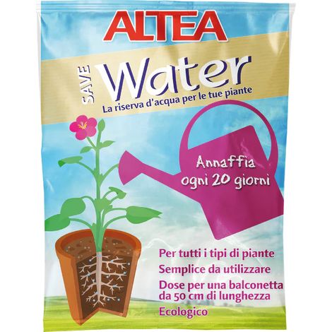 Altea Wassersparprodukt zum Gießen von Pflanzen, weniger als 20 g