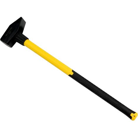 Marteau de serrurier lourd de 6 kg avec manche en fibre de verre, pour travaux d'atelier de construction, Waryński (1/3)