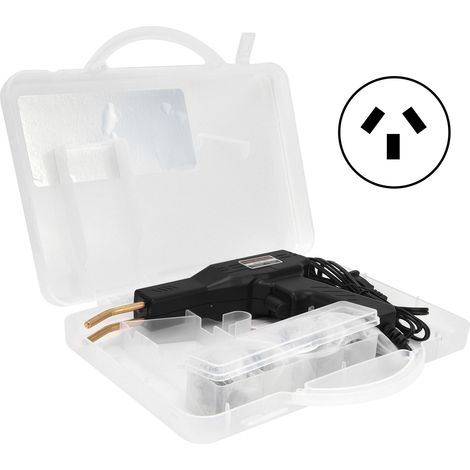 Pistolet à souder plastique portatif PVC réparation pare-chocs voiture machine multifonction soudage noir fiche UE 220V