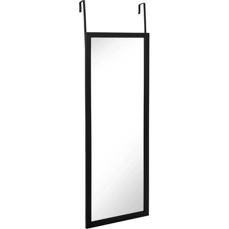 Spiegeltür 34X94 - Weiß